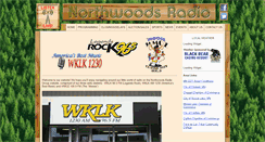 Desktop Screenshot of northwoodsradio.com